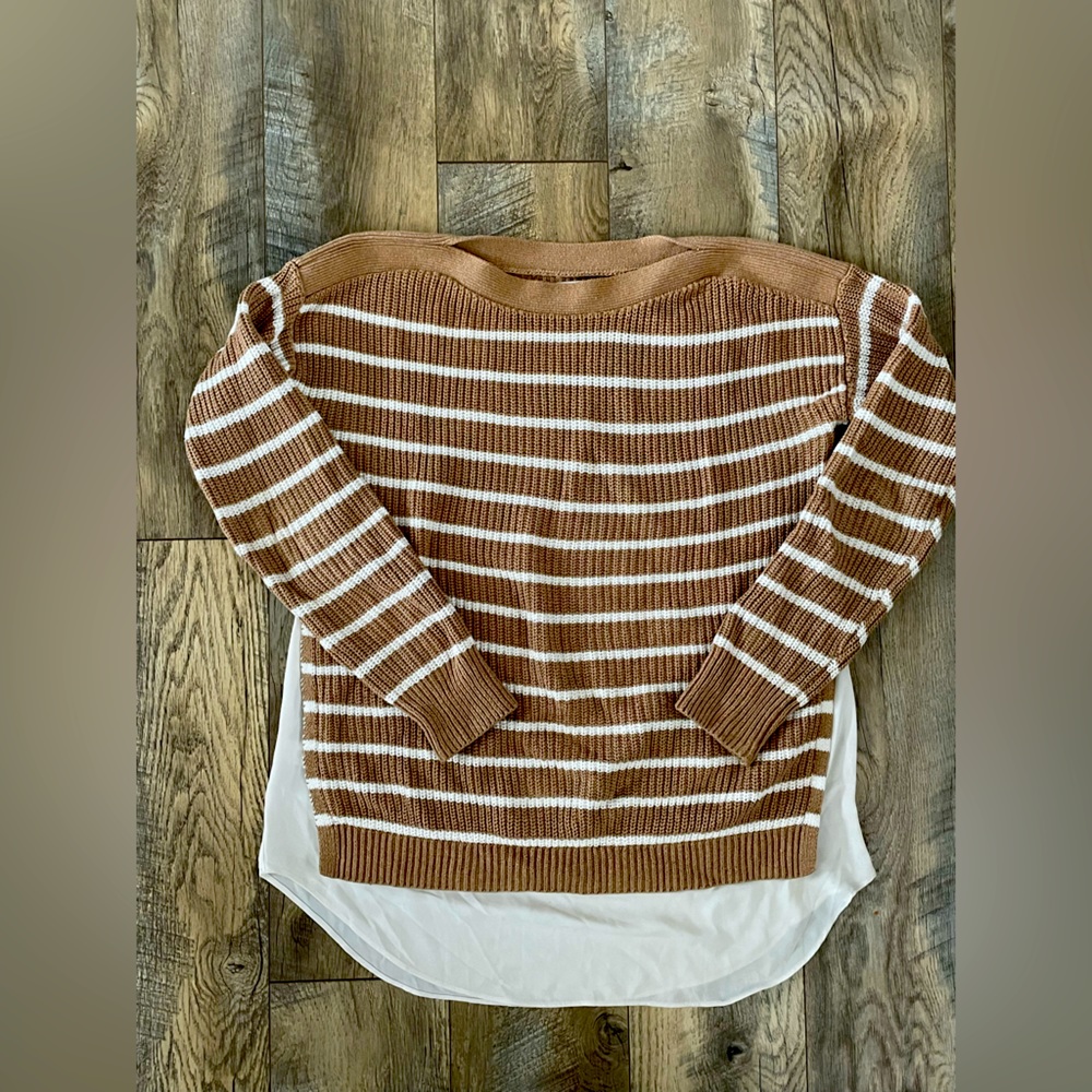 Loft sweater - layered look